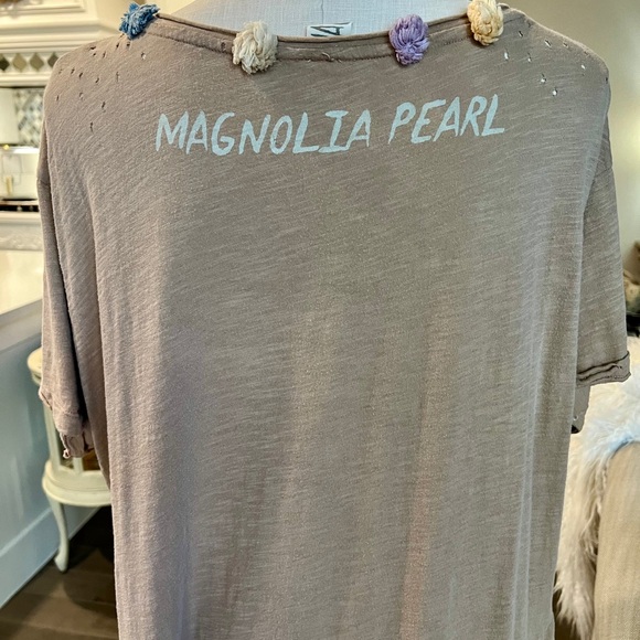 Rare Magnolia Pearl maxi T-shirt with the Virgin Mary-Dusty Rose O/S - Picture 6 of 6